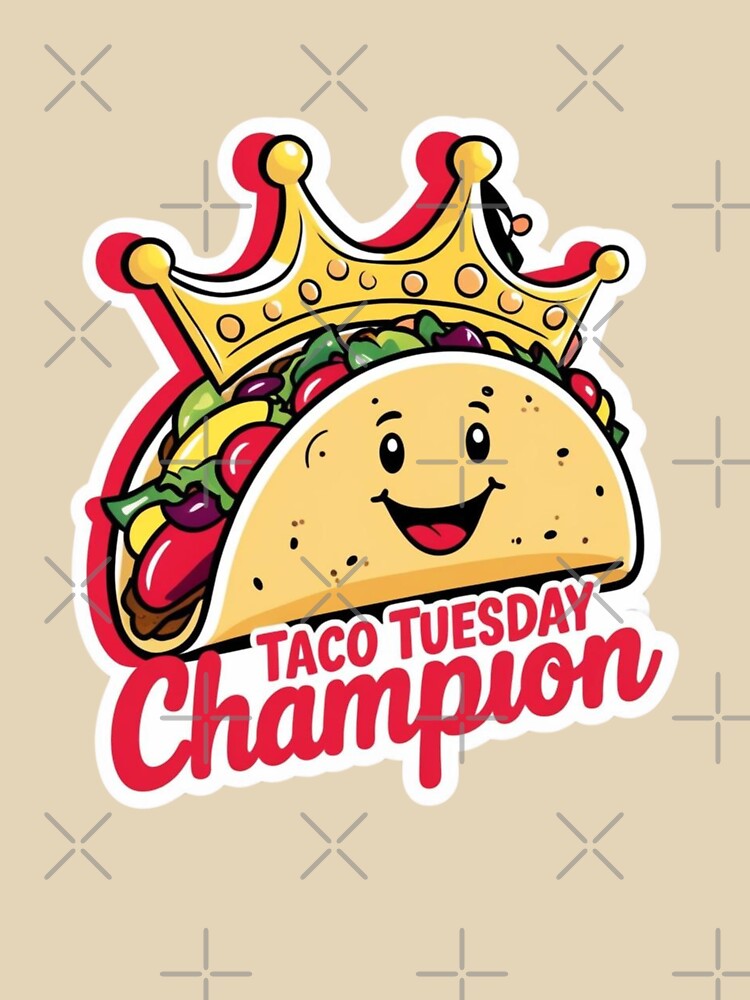 Taco Tuesday Champion by KaminnoArt T-Shirts, Hoodie, Sweatshirt | BlankRebels.com (Image 3)