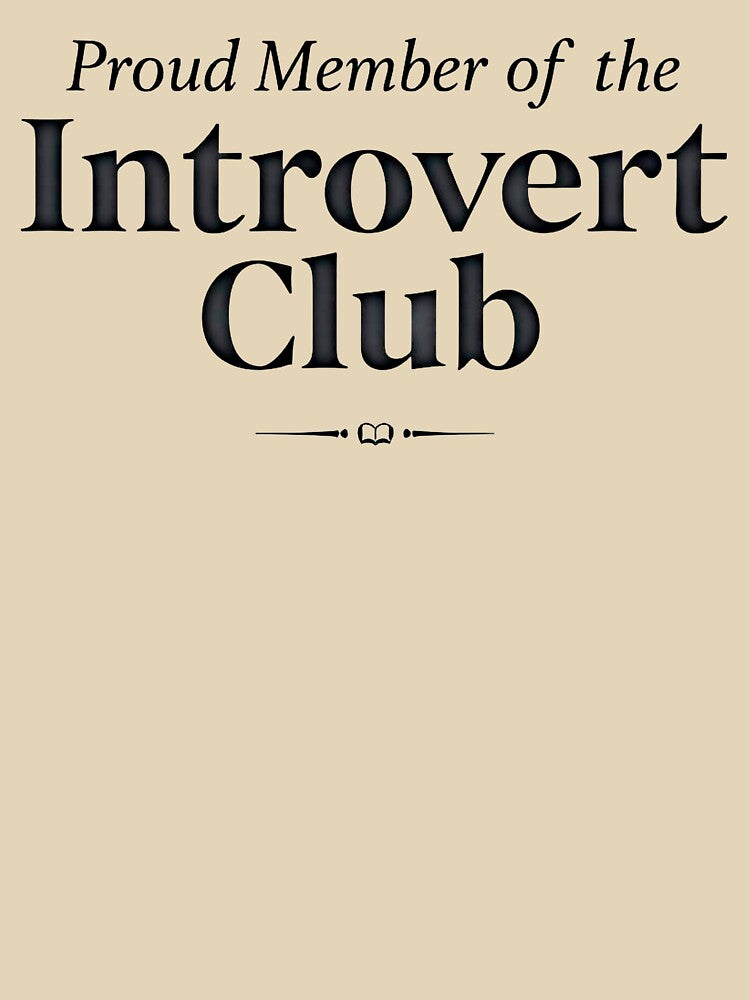 Proud Member Of The Introvert Club Funny Quote by SholoStudio T-Shirts, Hoodie, Sweatshirt | BlankRebels.com (Image 3)