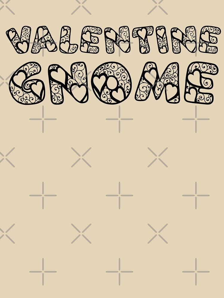Valentine Gnome Gray by DamaliePierre T-Shirts, Hoodie, Sweatshirt | BlankRebels.com (Image 3)