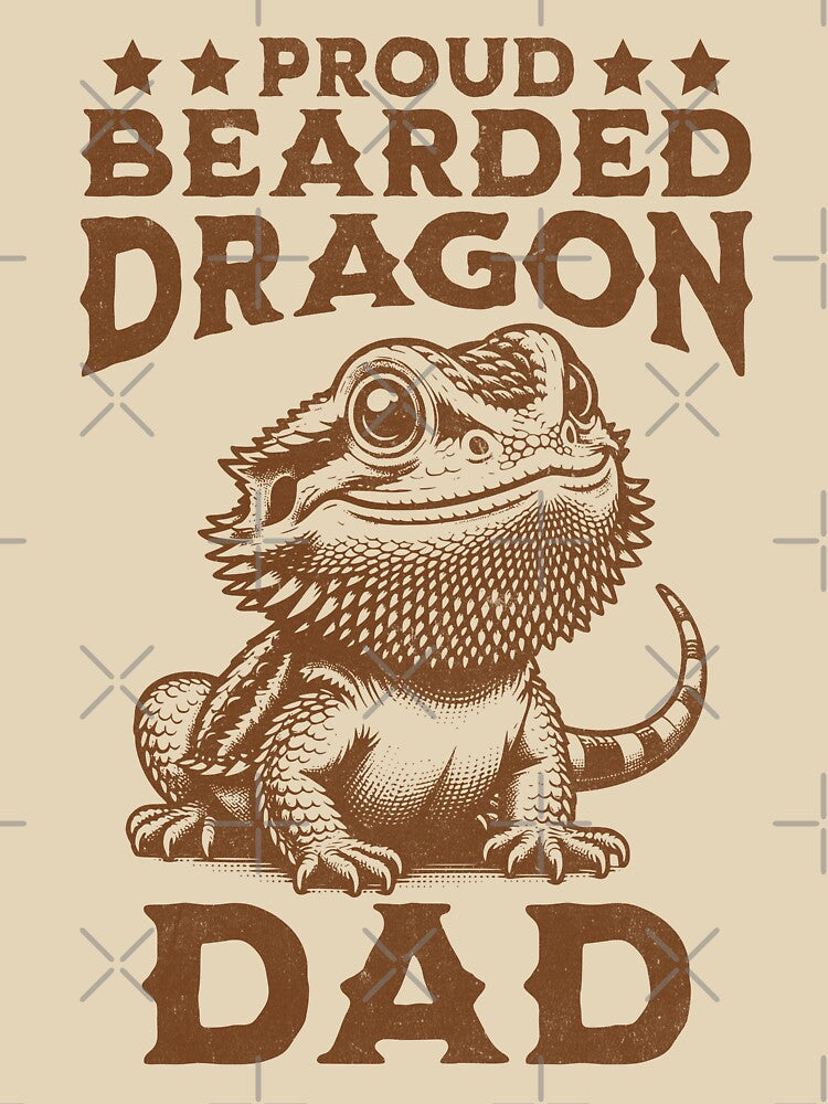 Proud Bearded Dragon Dad Reptile Lover by KLArtzStore T-Shirts, Hoodie, Sweatshirt | BlankRebels.com (Image 3)