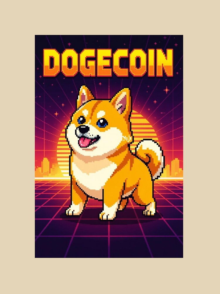 Dogecoin Pixel Art Tee – Retro 8-Bit Gaming Shiba Inu Shirt by CryptoThreads4 You Hoodie, Sweatshirt (Image 3)