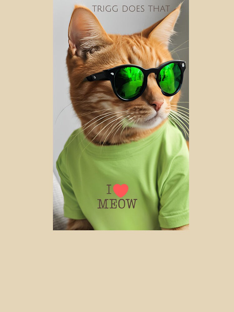 Trigg Does That - Brat Summer Ginger Cat by TriggDoesThat