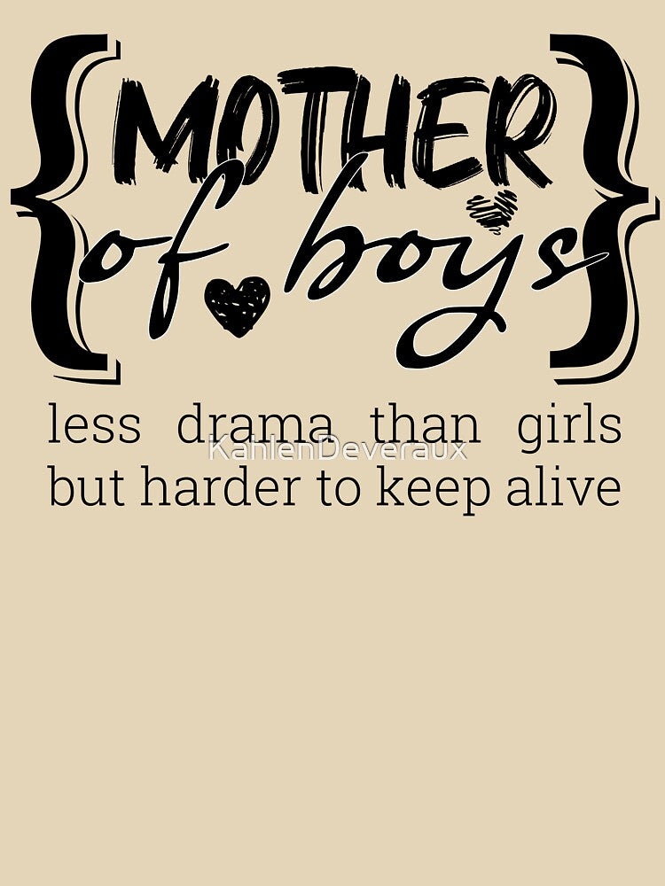 Mother of Boys by KahlenDeveraux T-Shirts, Hoodie, Sweatshirt | BlankRebels.com (Image 3)