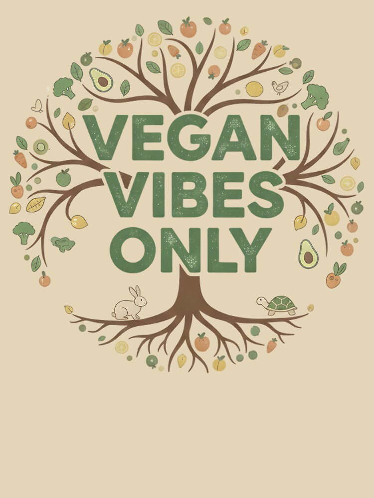 Vegan Vibes Only by musthavewords T-Shirts, Hoodie, Sweatshirt | BlankRebels.com (Image 3)