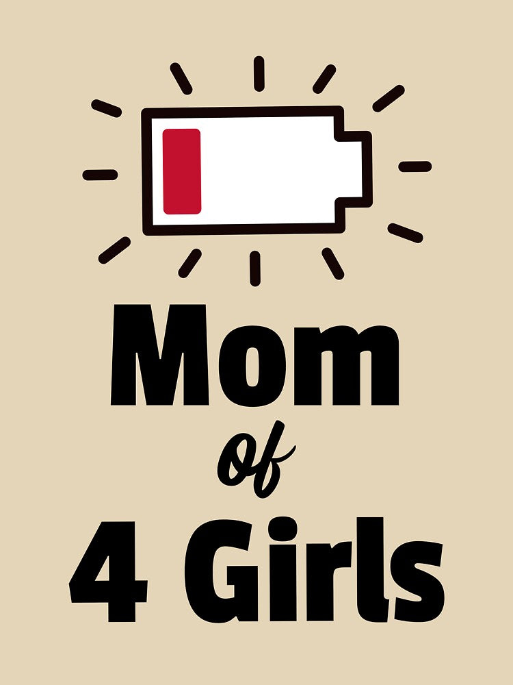 Mom of 4 Girls by 87-Aesthetics T-Shirts, Hoodie, Sweatshirt | BlankRebels.com (Image 3)