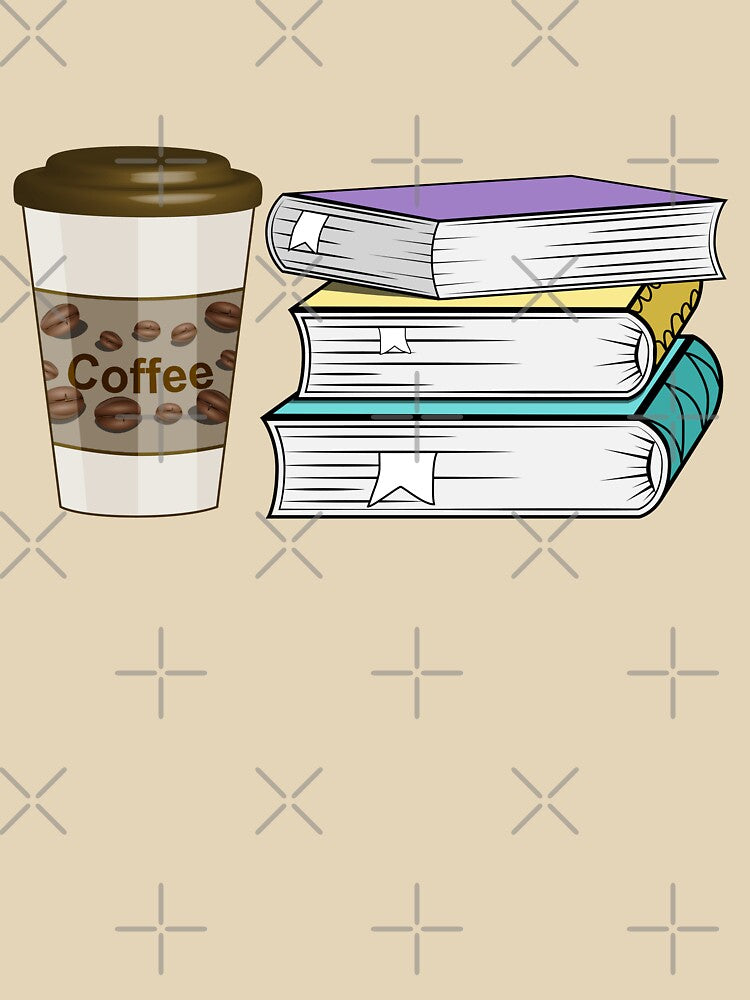 Coffee And Books by Ayesha Saleem T-Shirts, Hoodie, Sweatshirt | BlankRebels.com (Image 3)