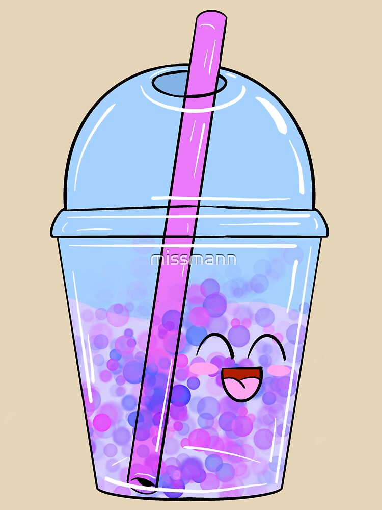 Plum Bubble Tea by missmann T-Shirts, Hoodie, Sweatshirt | BlankRebels.com (Image 3)