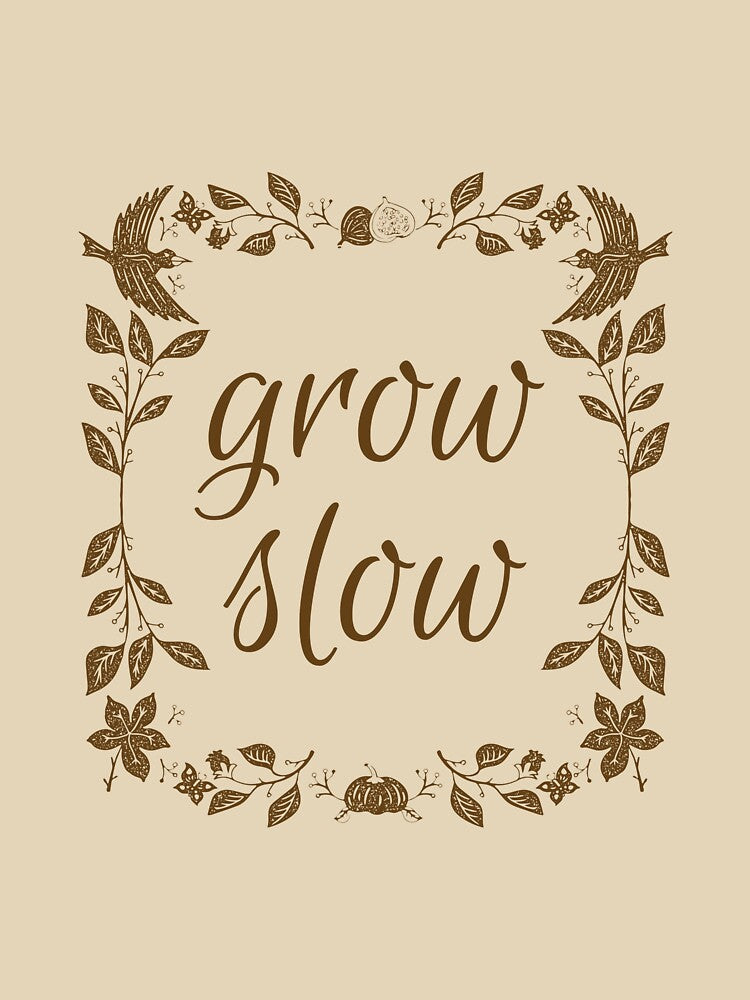 Grow Slow Leaf Nature Cottagecore by Georgia Grainger T-Shirts, Hoodie, Sweatshirt | BlankRebels.com (Image 3)