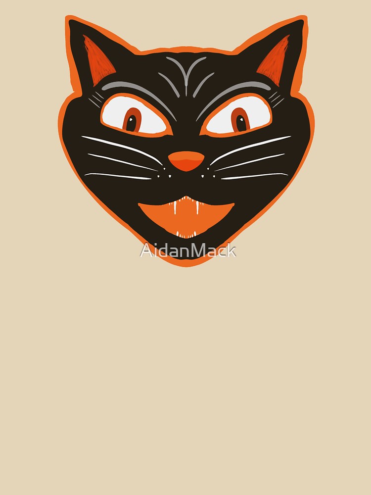 Vintage Halloween Cat by AidanMack T-Shirts, Hoodie, Sweatshirt | BlankRebels.com (Image 3)