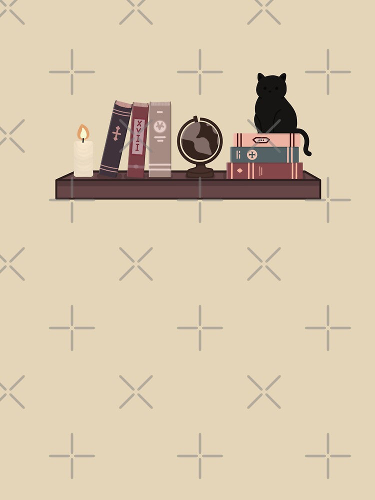 Bookshelf Dark Academia Aesthetic by wonderxwander T-Shirts, Hoodie, Sweatshirt | BlankRebels.com (Image 3)