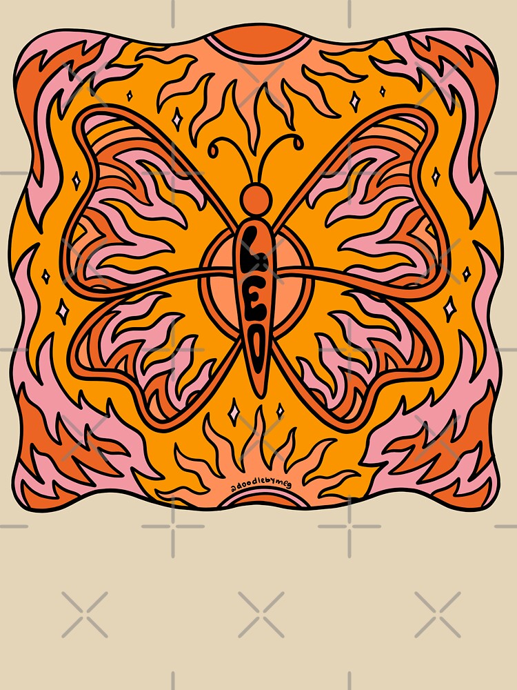 Leo Butterfly by doodlebymeg T-Shirts, Hoodie, Sweatshirt | BlankRebels.com (Image 3)