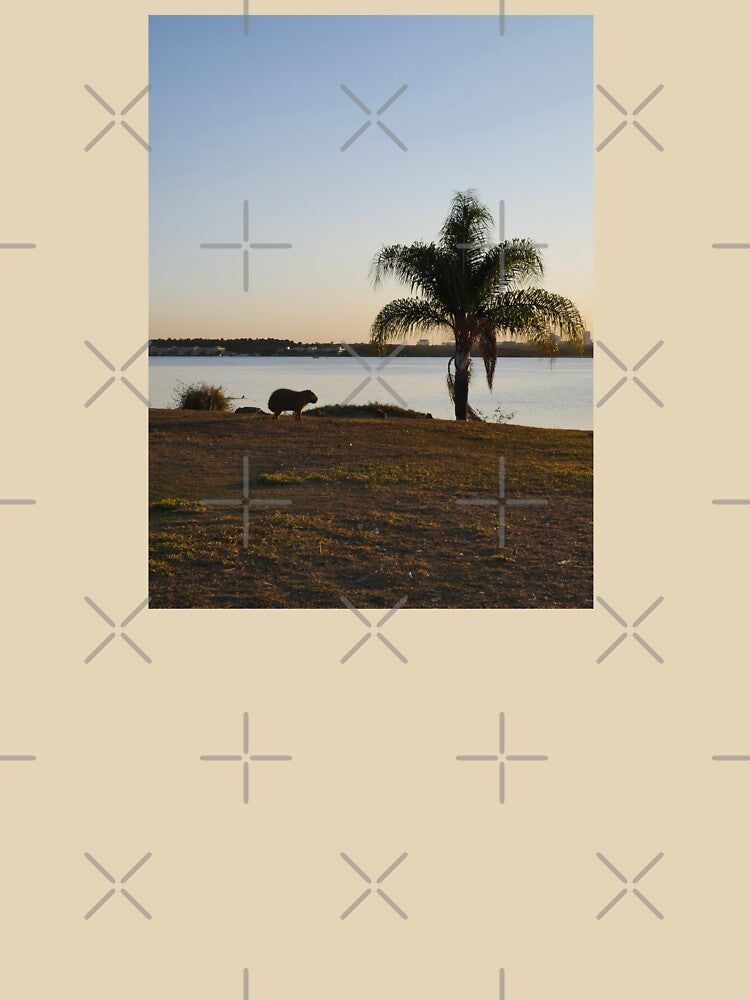 Chill Capybara, Brasília, Brazil by louisejumped T-Shirts, Hoodie, Sweatshirt | BlankRebels.com (Image 3)