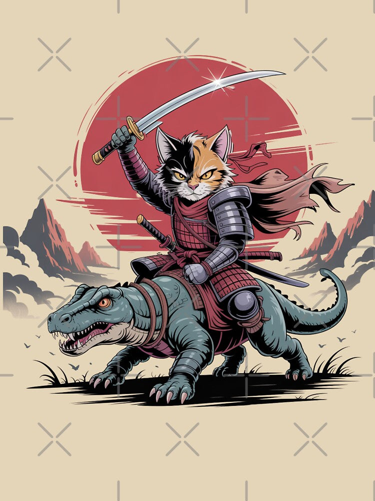 Copy of Copy of Dinosaur Cat Costume Shirt, Cute Cat in Dinosaur Hoodie, Cat Dinosaur Design by khadija19art... (Image 3)