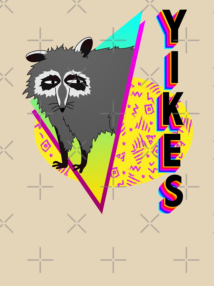 YIKES with Raccoon by Zia Frazier T-Shirts, Hoodie, Sweatshirt | BlankRebels.com (Image 3)