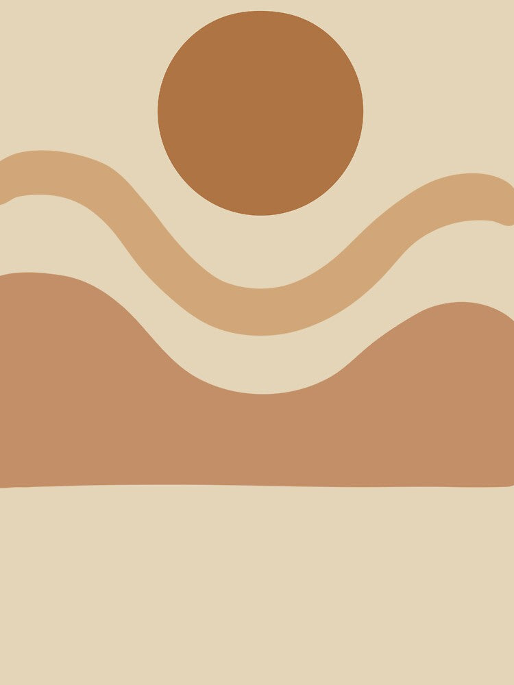 Boho Desert – Sandstorm & Sun in Earthy Tones by OhMyCotton