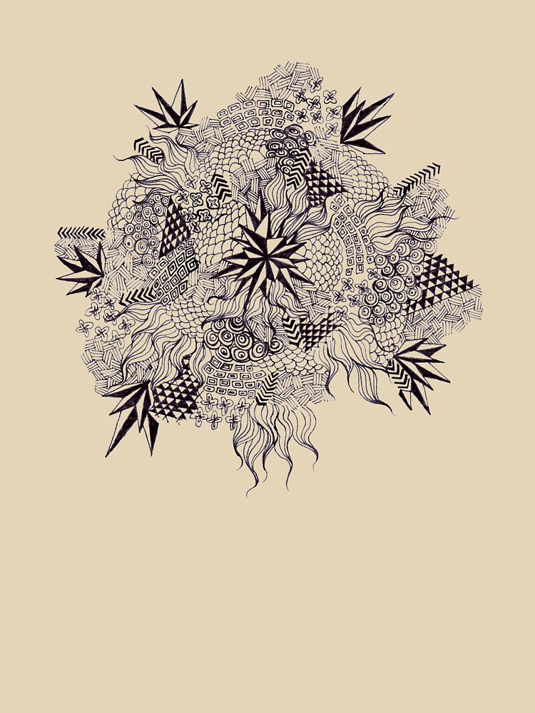 Hand drawn patterns design (black) by jaycejvr T-Shirts, Hoodie, Sweatshirt | BlankRebels.com (Image 3)