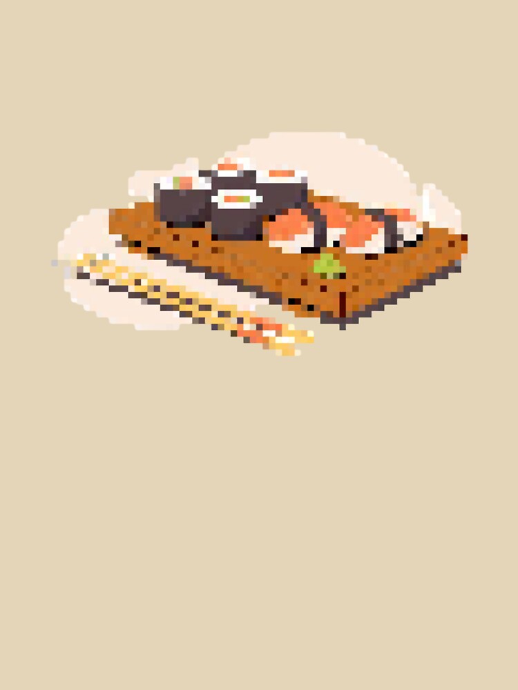 Pixelated Sushi by Potato Quality Prints T-Shirts, Hoodie, Sweatshirt | BlankRebels.com (Image 3)