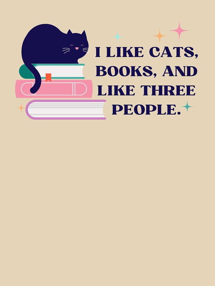Cats and books by RainyDayReader T-Shirts, Hoodie, Sweatshirt | BlankRebels.com (Image 3)