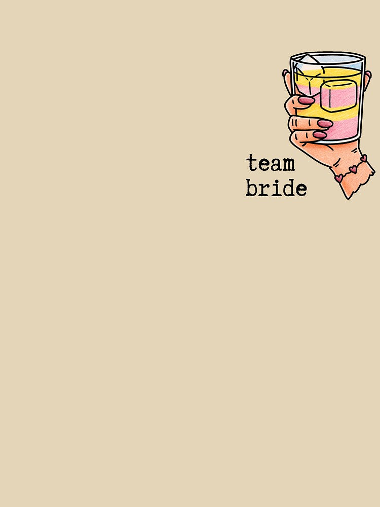Team Bride Cocktail by kokorotheshop