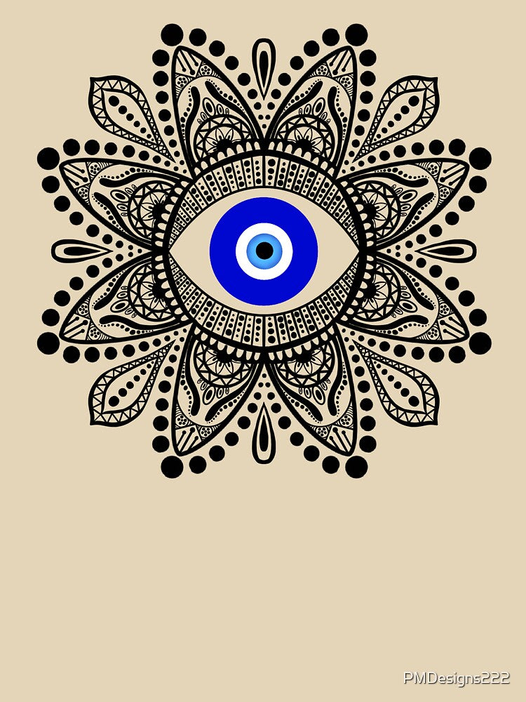 Evil eye black mandala by PMDesigns222 T-Shirts, Hoodie, Sweatshirt | BlankRebels.com (Image 3)