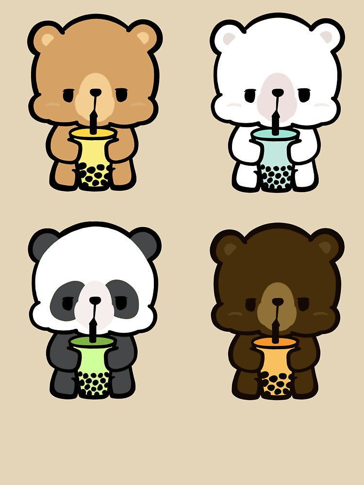 Boba Bears by TheBluePig T-Shirts, Hoodie, Sweatshirt | BlankRebels.com (Image 3)