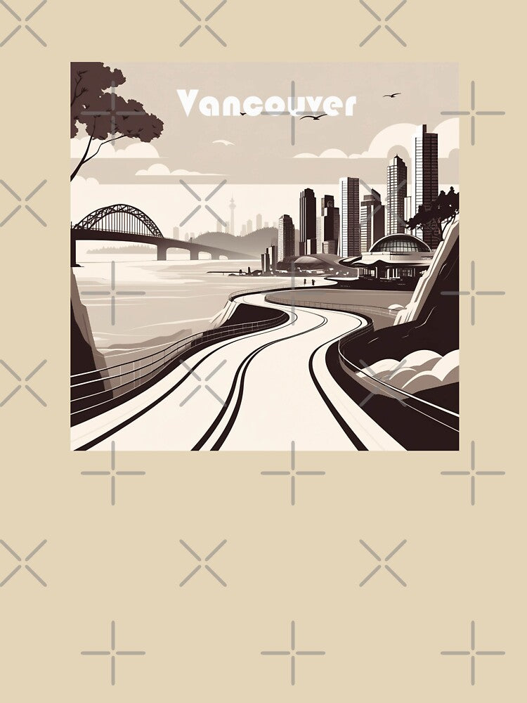 Vancouver Travel Poster T-Shirts, Hoodie, Sweatshirt