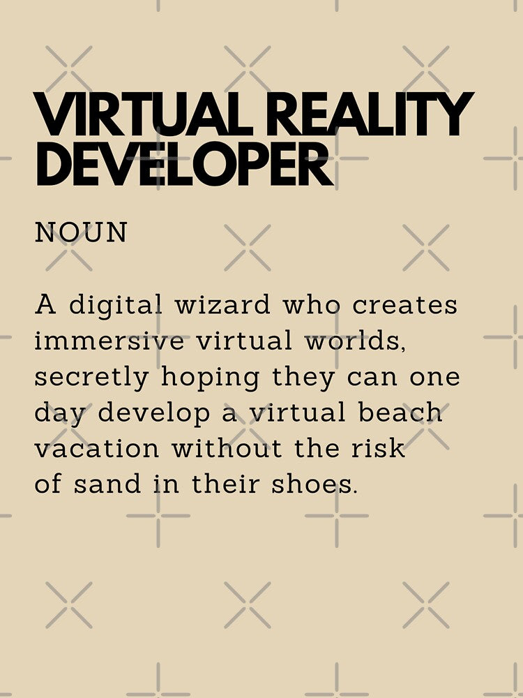 Virtual Reality Developer Definition - Funny Gift for VR Programmer & Tech Enthusiast by PakoArtStudio... (Image 3)