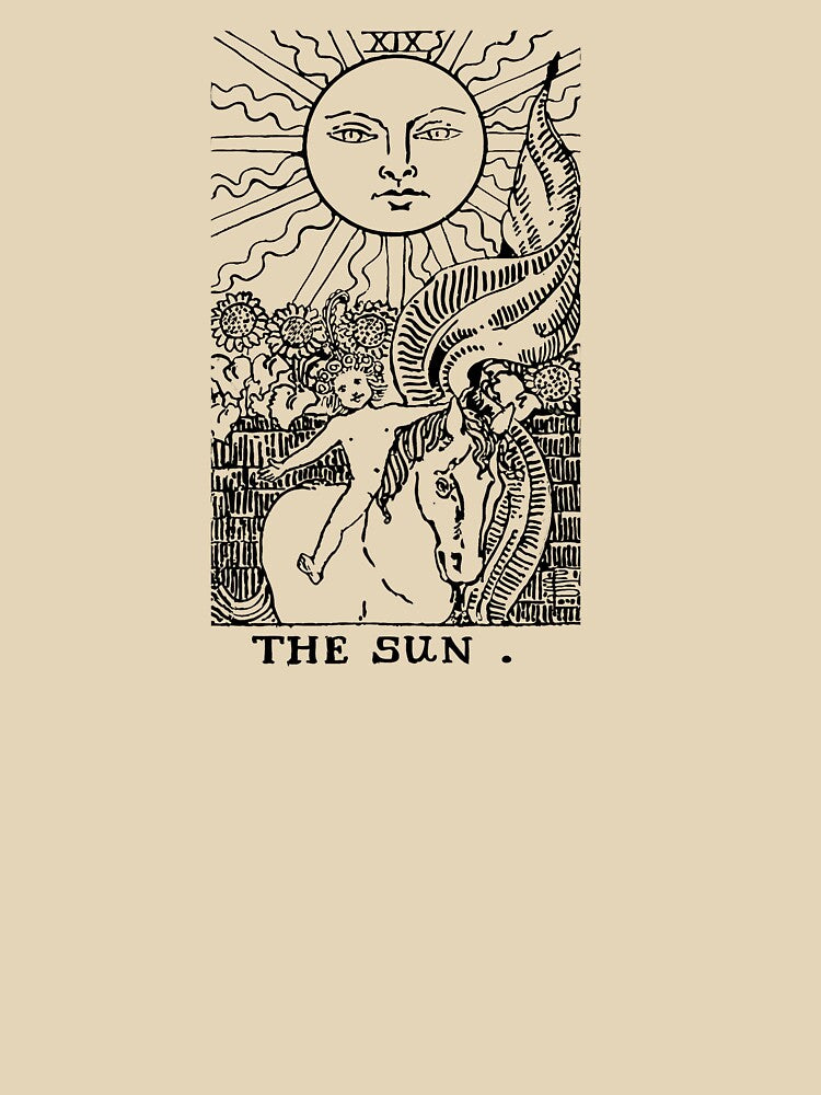 The Sun tarot card deck by Michallandsberg T-Shirts, Hoodie, Sweatshirt | BlankRebels.com (Image 3)