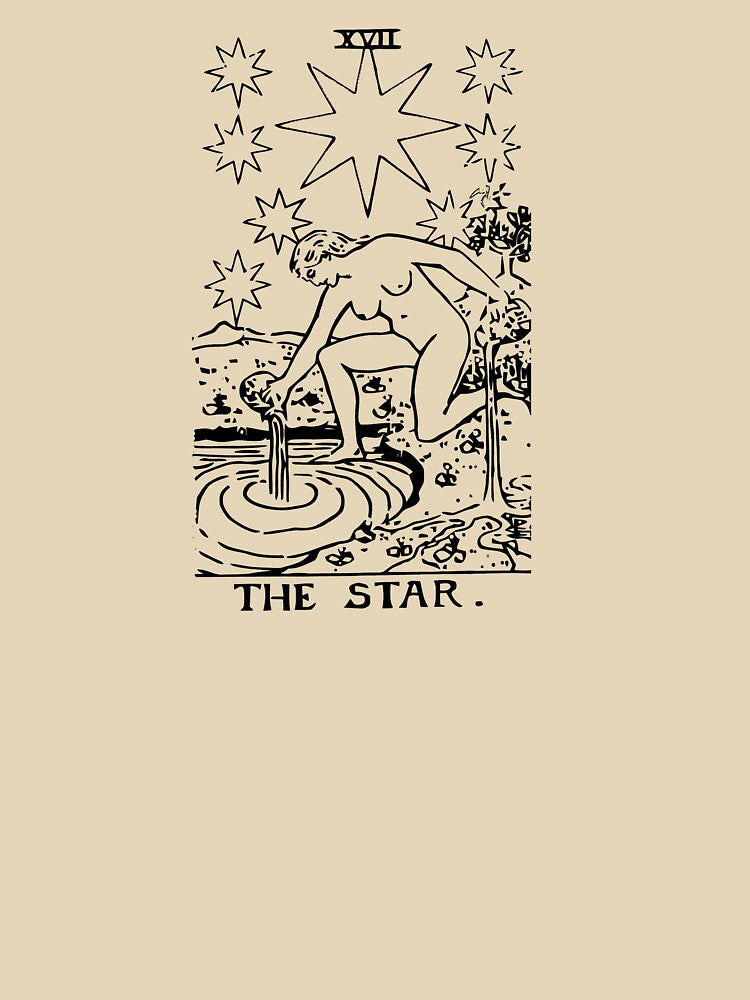 The Star tarot card deck by Michallandsberg T-Shirts, Hoodie, Sweatshirt | BlankRebels.com (Image 3)