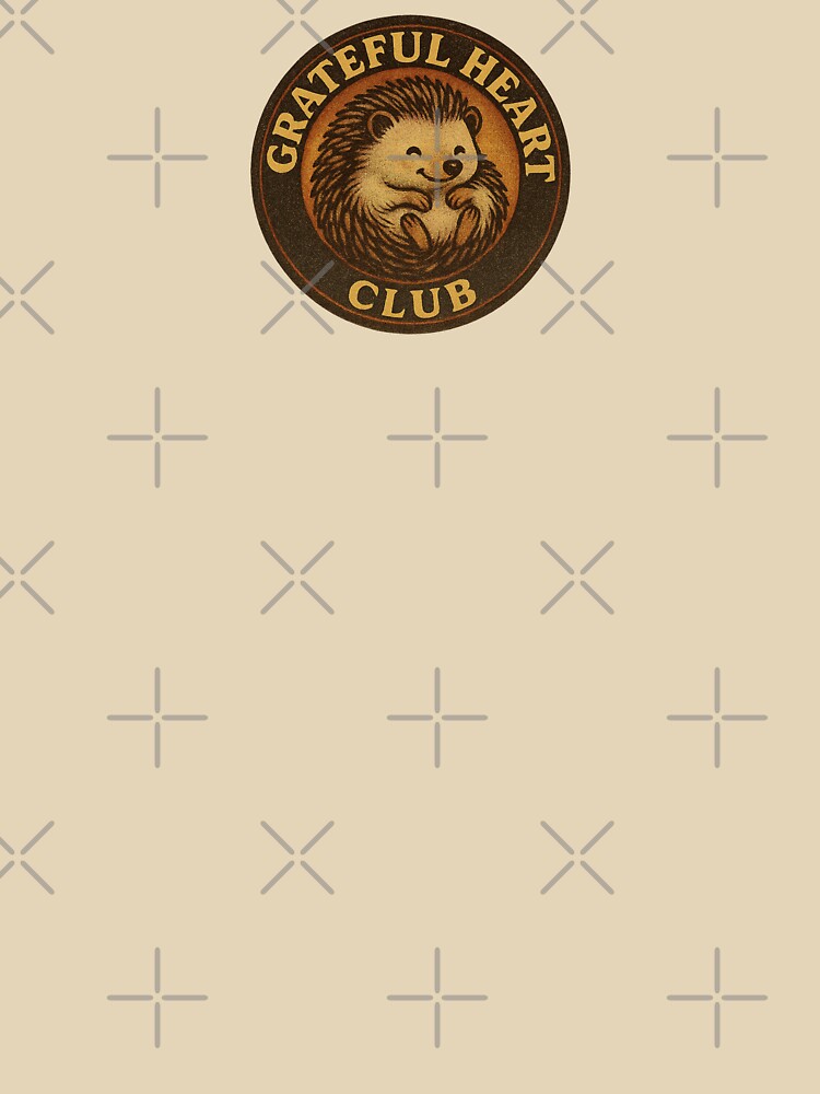 Grateful Heart Hedgehog Club by ChirpInc T-Shirts, Hoodie, Sweatshirt | BlankRebels.com (Image 3)