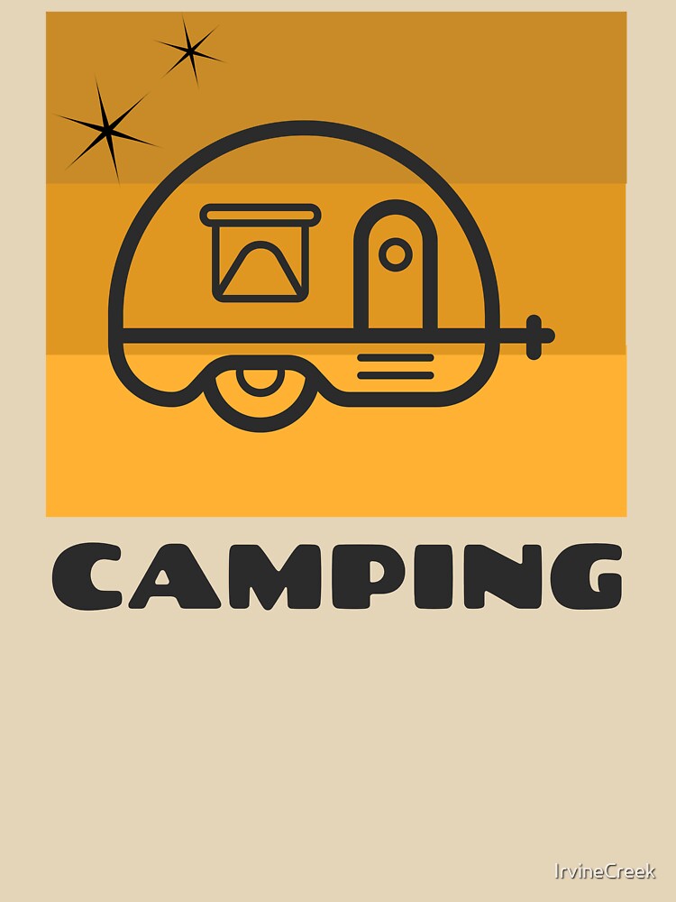 Camping Trailer, Camp Life, Outdoor Life, Love Outdoors, Nature Lover Gift by IrvineCreek T-Shirts, Hoodie,... (Image 3)