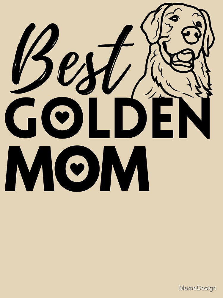 Best golden retriever mom shirt by MameDesign
