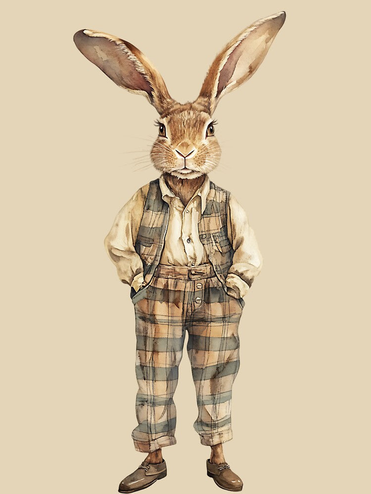 Cottagecore Hare by bapupa T-Shirts, Hoodie, Sweatshirt | BlankRebels.com (Image 3)