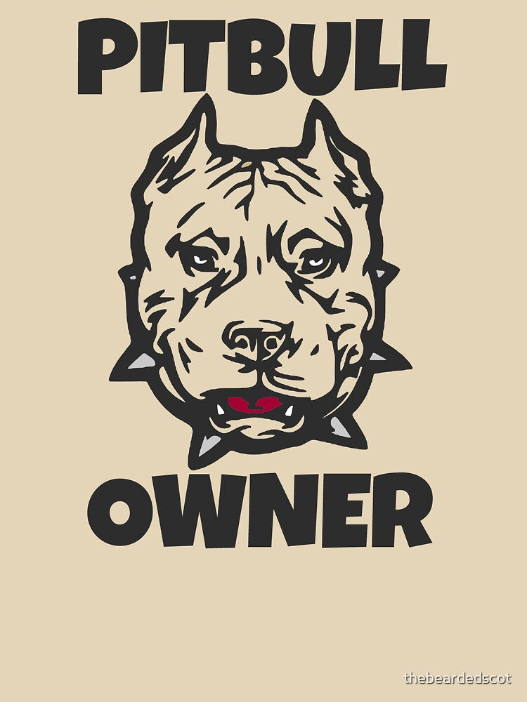 Pitbull Dog Owner American Bully Pitbull Merch by thebeardedscot T-Shirts, Hoodie, Sweatshirt | BlankRebels.com (Image 3)
