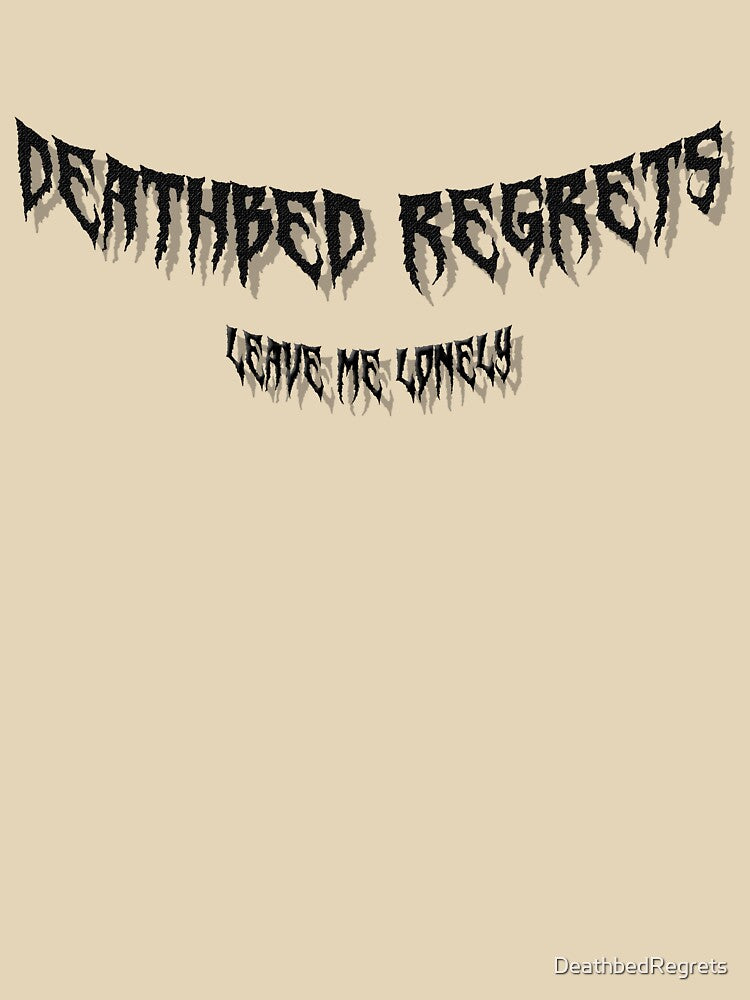 DBR logo print "leave me lonely" by DeathbedRegrets T-Shirts, Hoodie, Sweatshirt | BlankRebels.com (Image 3)