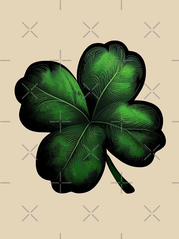 Four-Leaf Clover by Deedy  Studio T-Shirts, Hoodie, Sweatshirt | BlankRebels.com (Image 3)