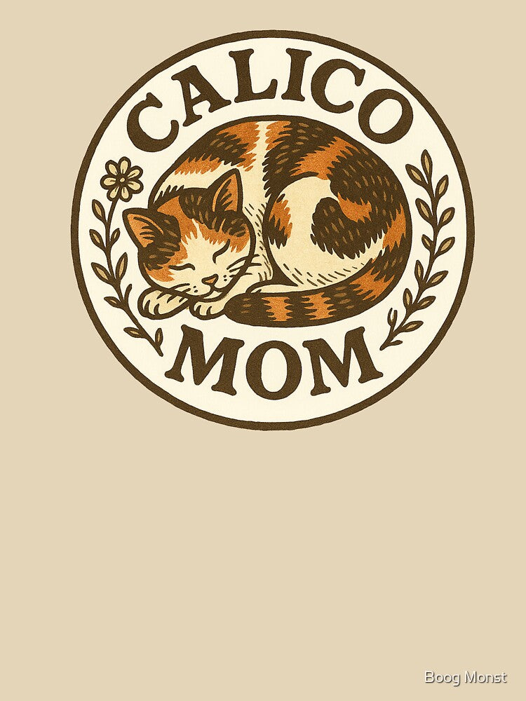 Calico Cat Mom by Boog Monst T-Shirts, Hoodie, Sweatshirt | BlankRebels.com (Image 3)