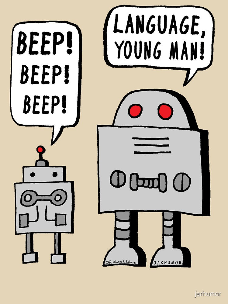 Beeping Robot by jarhumor