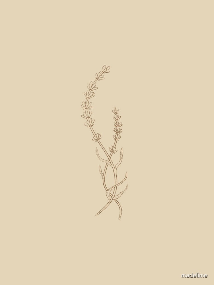 Lavender Sprigs by madelime T-Shirts, Hoodie, Sweatshirt | BlankRebels.com (Image 3)