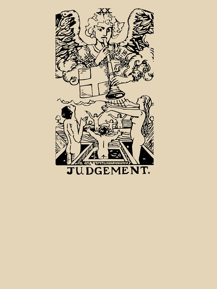 Judgement tarot card deck by Michallandsberg T-Shirts, Hoodie, Sweatshirt | BlankRebels.com (Image 3)