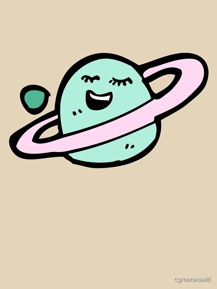 Cute Happy Planet by cgroenewald T-Shirts, Hoodie, Sweatshirt | BlankRebels.com (Image 3)
