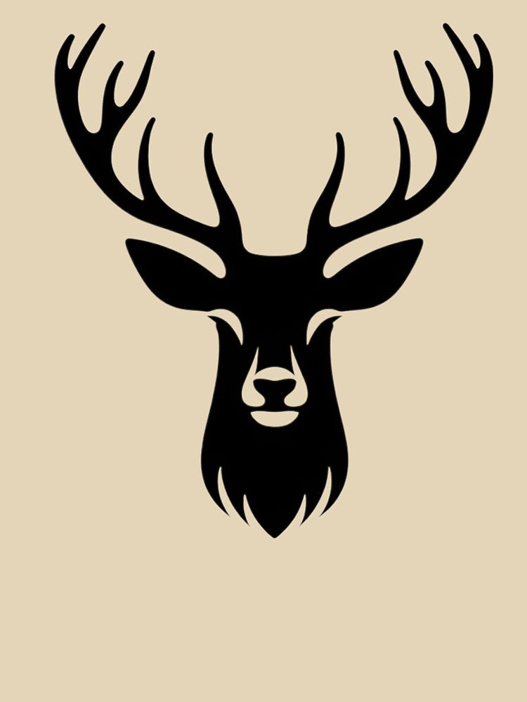 Alpha Male Deer Silhoutte| Wild Animals | Silhoutte Animals by SnuggleSafari T-Shirts, Hoodie, Sweatshirt (Image 3)