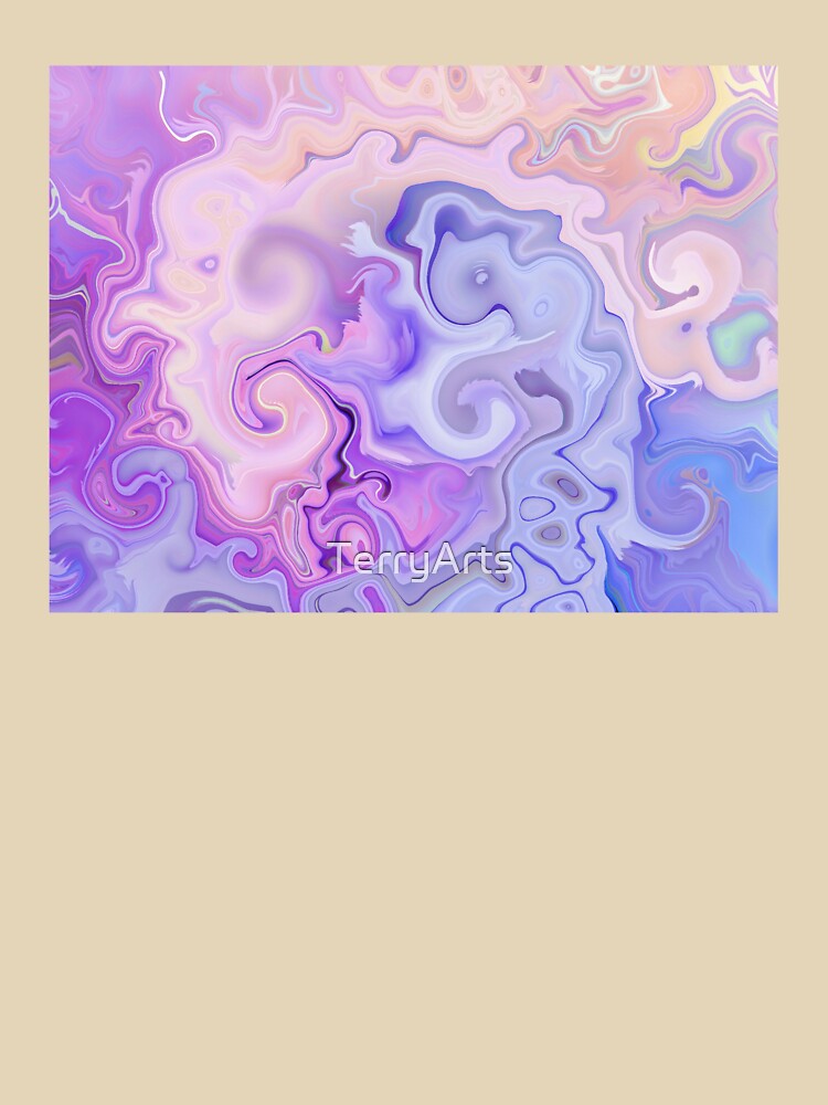 Y2K Inspired Colors Unicorn Pastels Abstract Princess Theme Colors for Gen Alpha 4 of 4 by Beachy T-Shirts,... (Image 3)
