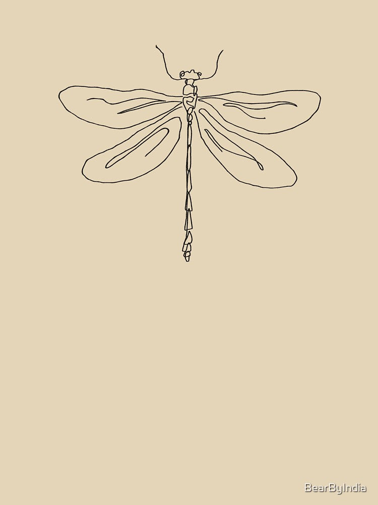 The Gentle Dragonfly by BearByIndia T-Shirts, Hoodie, Sweatshirt | BlankRebels.com (Image 3)