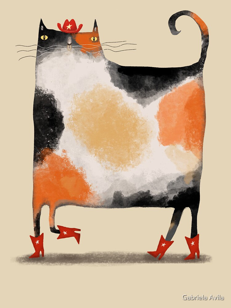 Cowboy Cat by poket.piktures T-Shirts, Hoodie, Sweatshirt | BlankRebels.com (Image 3)