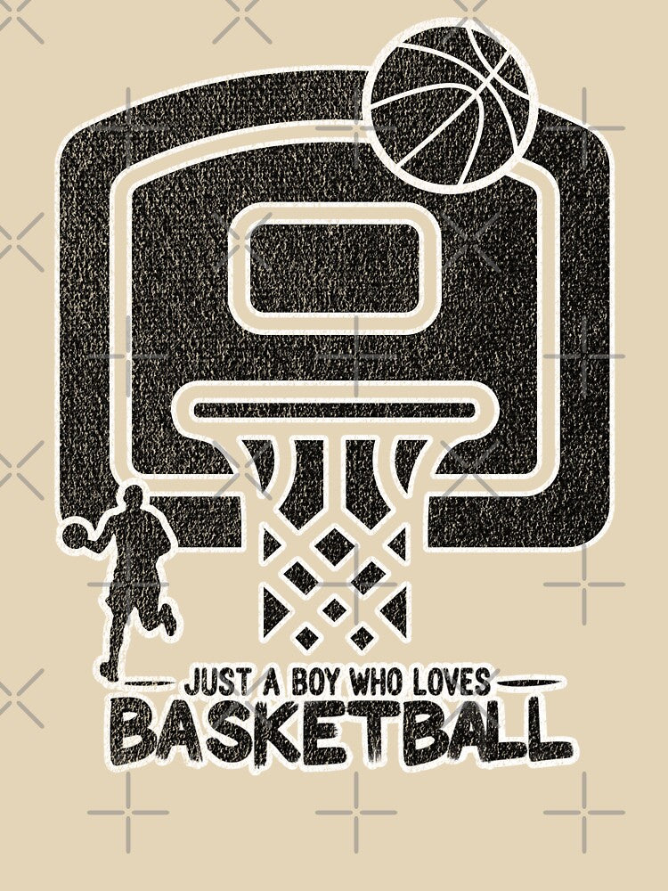 Just a Boy Who Loves Basketball : Hoops & Layup by Eksama Design T-Shirts, Hoodie, Sweatshirt | BlankRebels.com (Image 3)