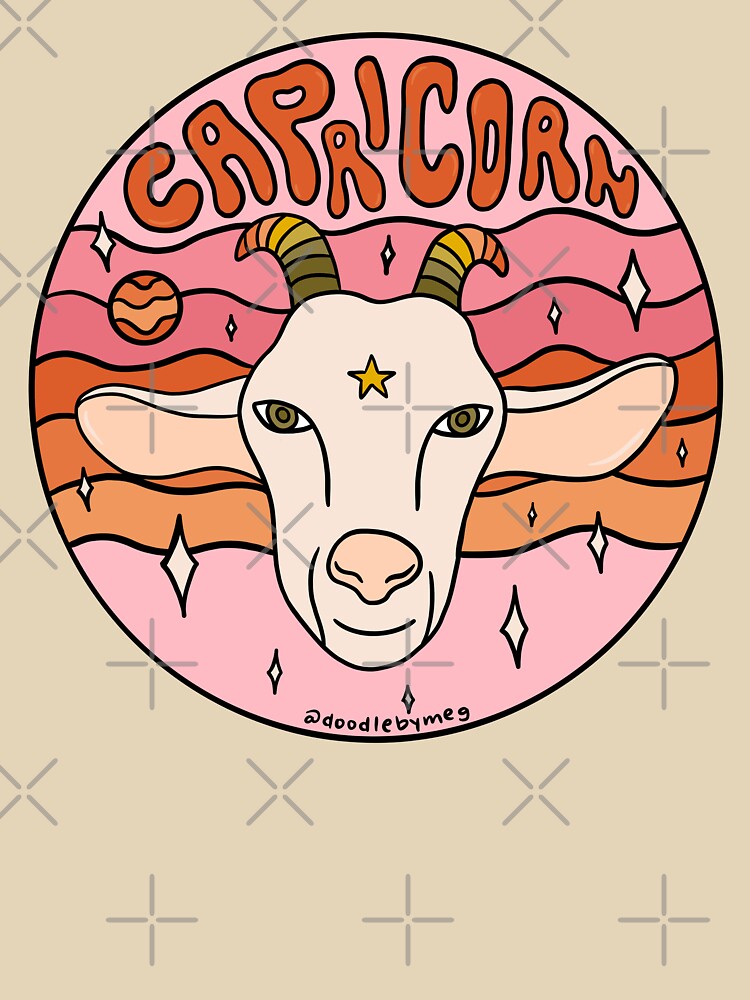 Capricorn by doodlebymeg T-Shirts, Hoodie, Sweatshirt | BlankRebels.com (Image 3)