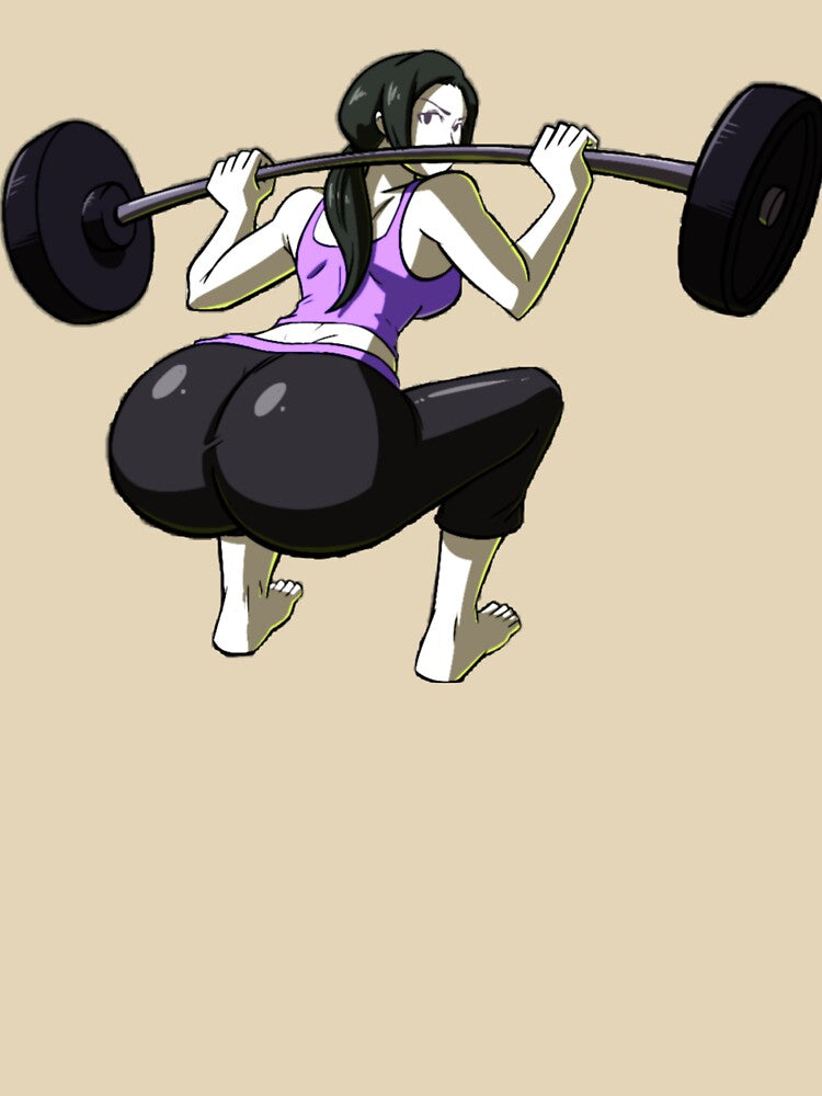 Woman workout foto design by sreckov-desig