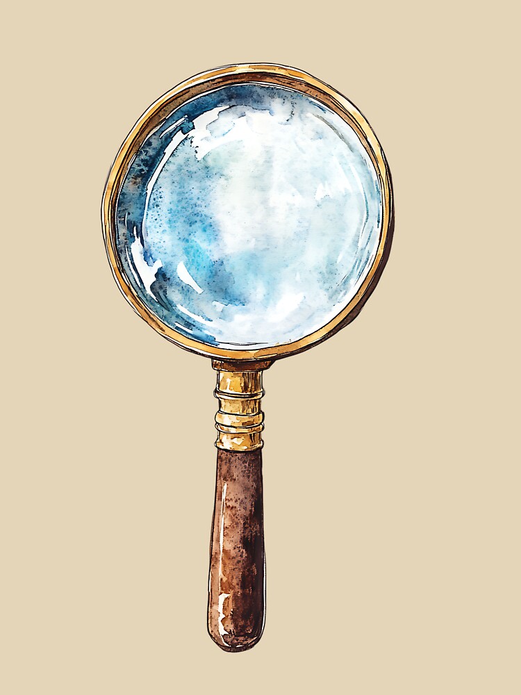 Dark Academia Magnifying Glass by bapupa T-Shirts, Hoodie, Sweatshirt | BlankRebels.com (Image 3)