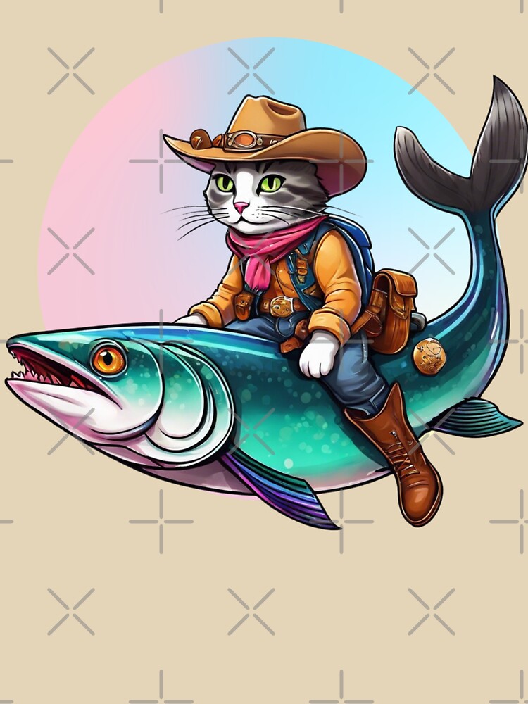 cowboy cat by LADANAL T-Shirts, Hoodie, Sweatshirt | BlankRebels.com (Image 3)